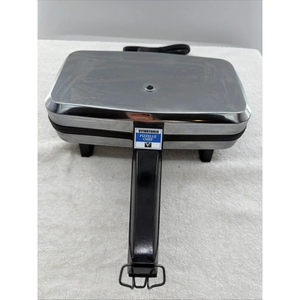 Vitantonio Pizzelle Chef No. 300-NS Italian Cookie Maker -- Tested Works Great!
